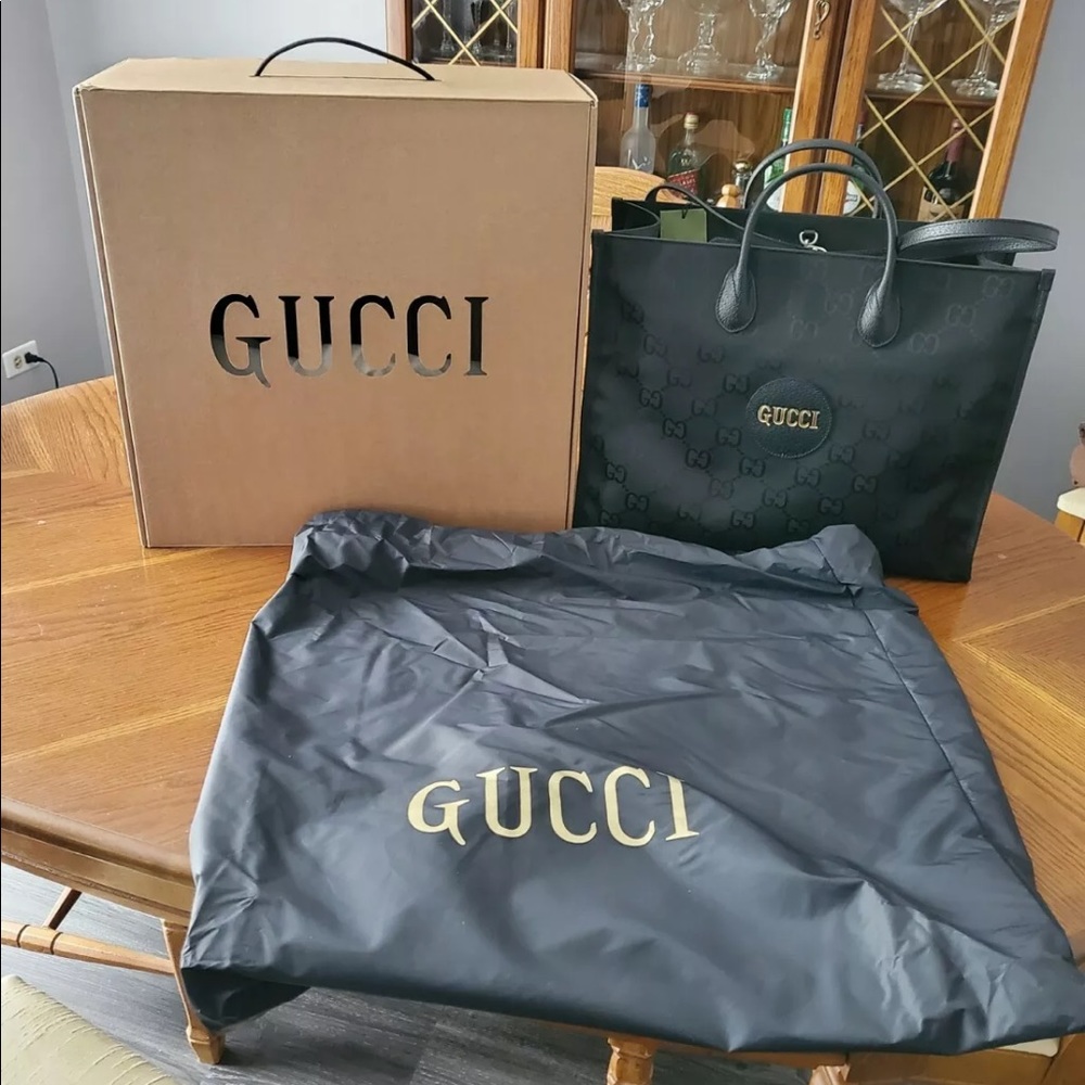 NWT Gucci of the grid tote